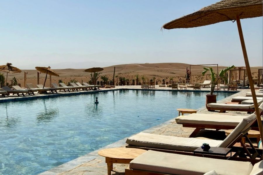 Luxury Day Pass: 3-Course Lunch with a Wide Epic Desert Pool + Quad Ride