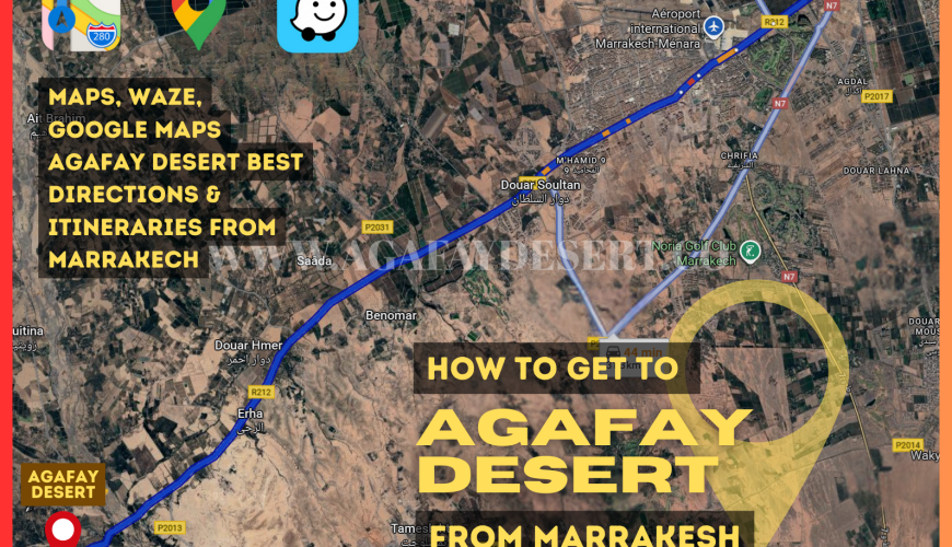 Agafay Desert | Directions, Itineraries, Maps, Waze, Google Maps